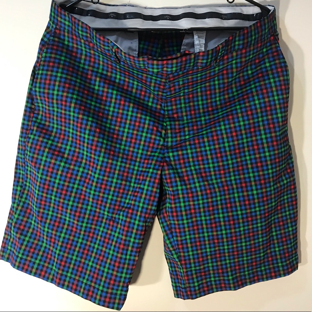 Rad Plaid Golf Shorts by Callaway